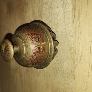 Vintage Brass Elephant Bell